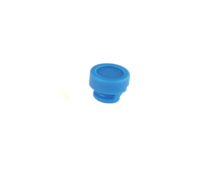 Blue low-profile TA connector color cap