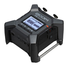 Zoom F3 2-channel 32-bit float field recorder angled front view