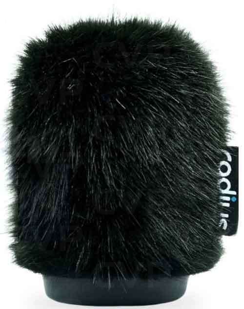 Radius 12cm Nimbus Windshield (19/22) - Black Fur