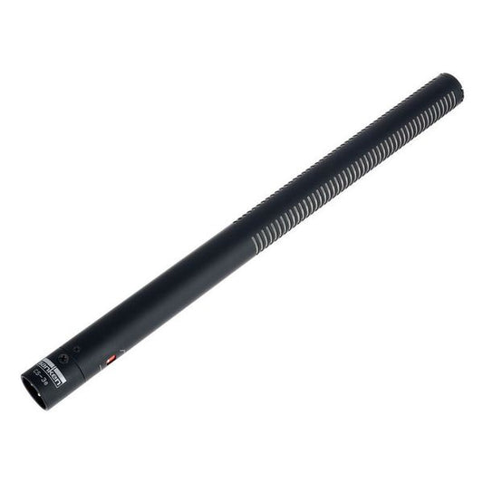 Sanken CS-3e shotgun microphone angled product view