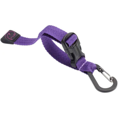 Stingray Cable Hangers with Buckle – Purple – Set of 2
