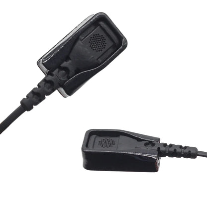 MiniMount microphone clip and foam windscreen, black rectangular housing with grille