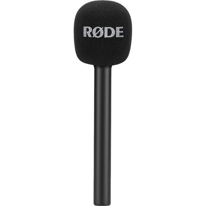 RØDE Interview GO handle and branded windshield