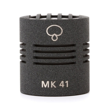 Schoeps MK 41 supercardioid microphone capsule with foam housing and MK 41 marking