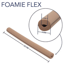 Caramel RF antenna saver foam dimensions: 13 cm length and 4x9 mm slot