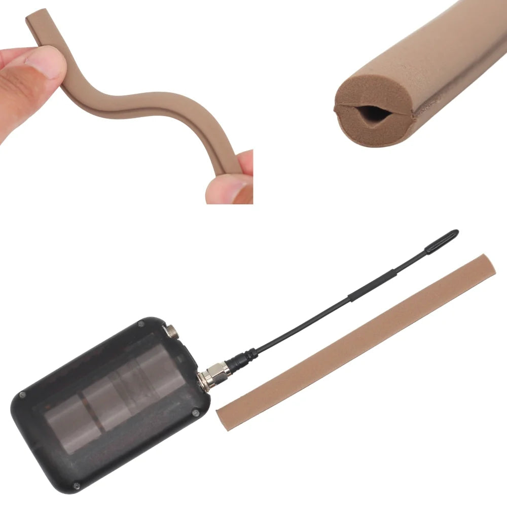 Caramel RF antenna saver foam sleeves with antenna attachment