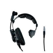 Hollyland ENC 10-pin single-ear headset with boom microphone and foam ear pad