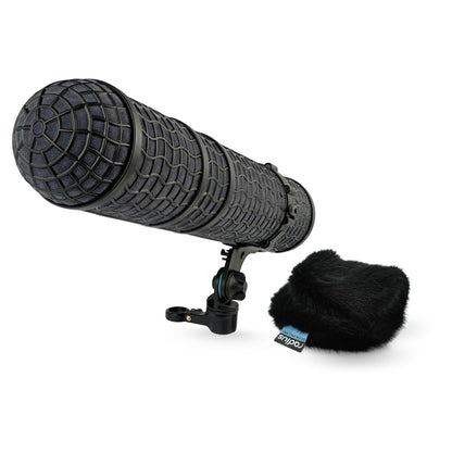Mini-ALTO 410 Windshield Kit - Complete Kit / Black Fur