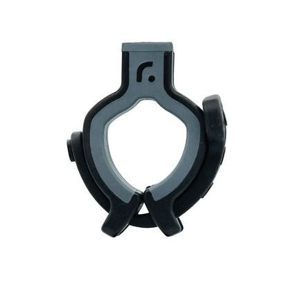 Black and gray shock mount spider with curved support arms and central ring