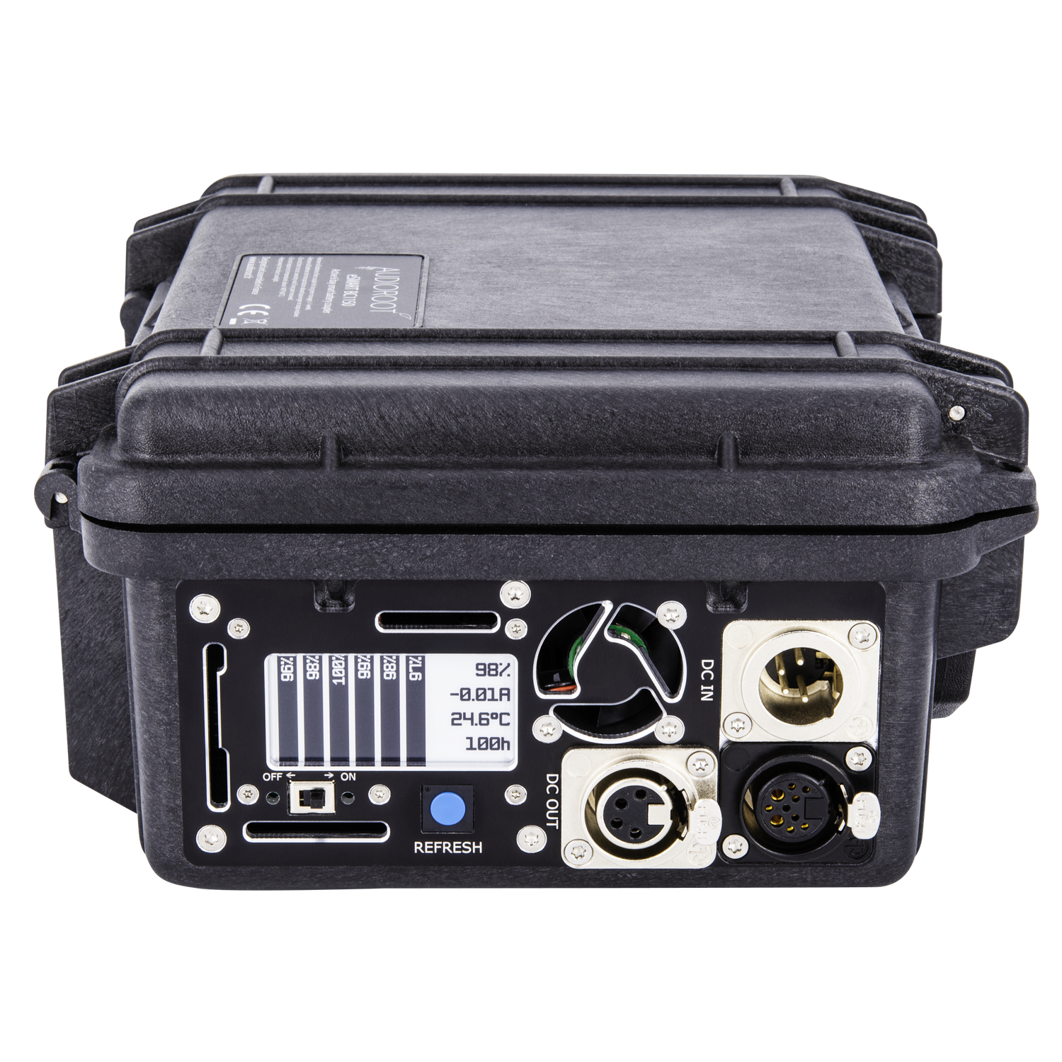 Audioroot eSMART BC1150 eINK display and power connectors