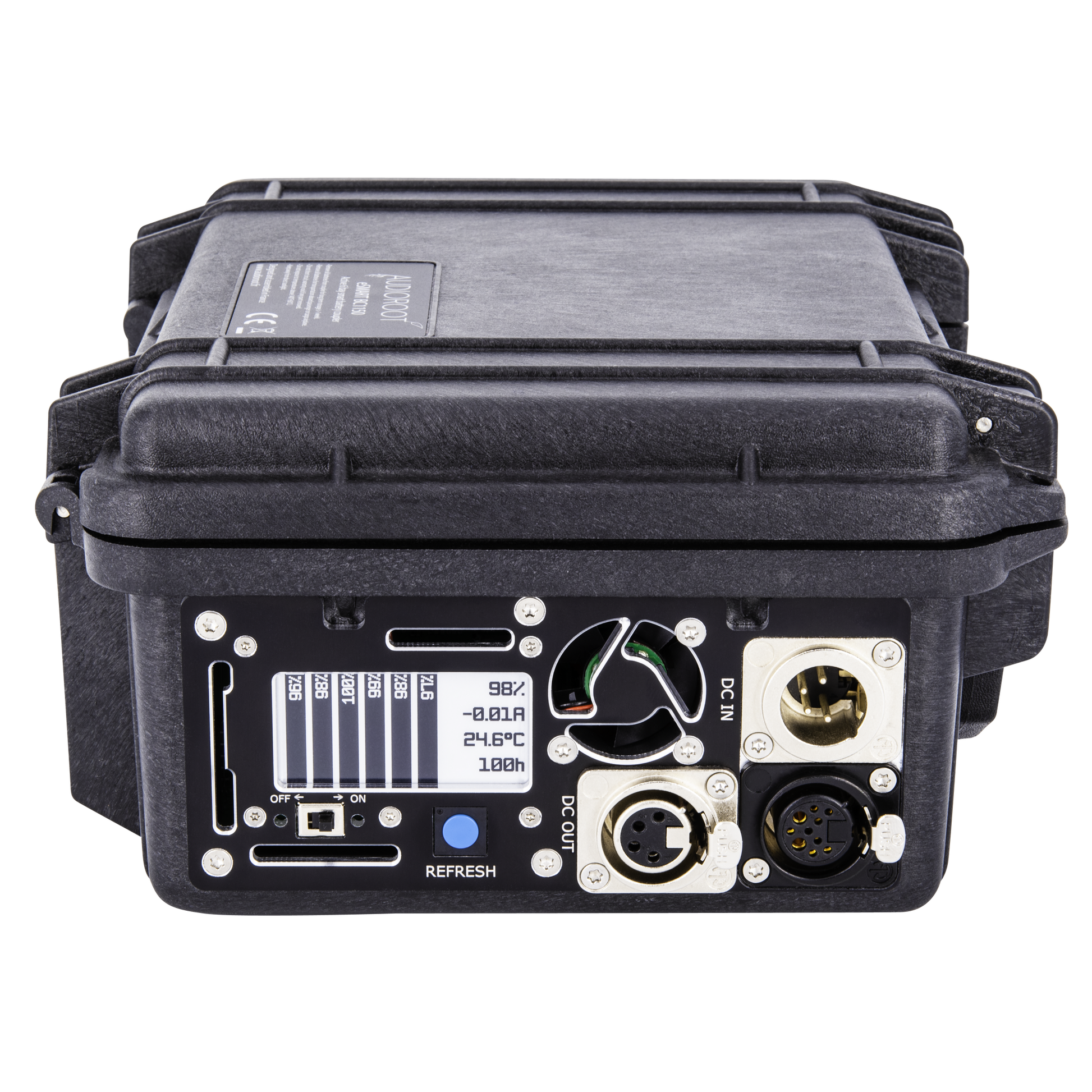 Audioroot eSMART BC1150 eINK display and power connectors