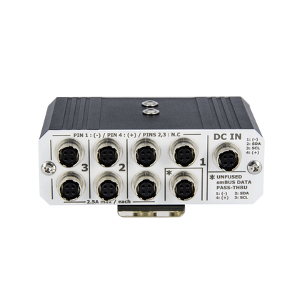 Audioroot eSMART BG-DU rear connections