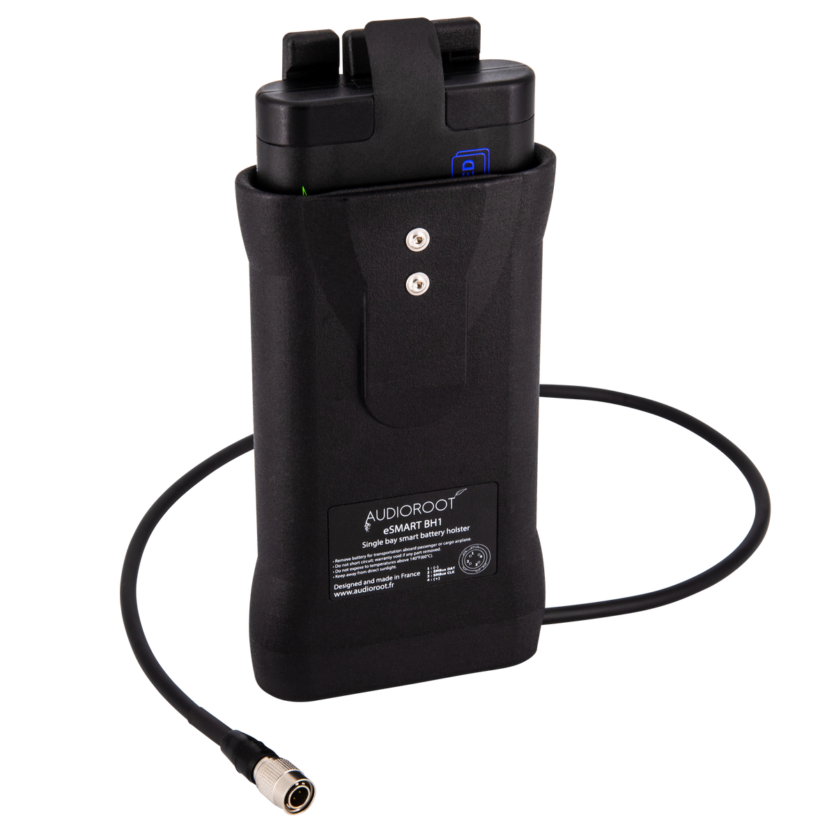Audioroot eSMART BH1 holder side view