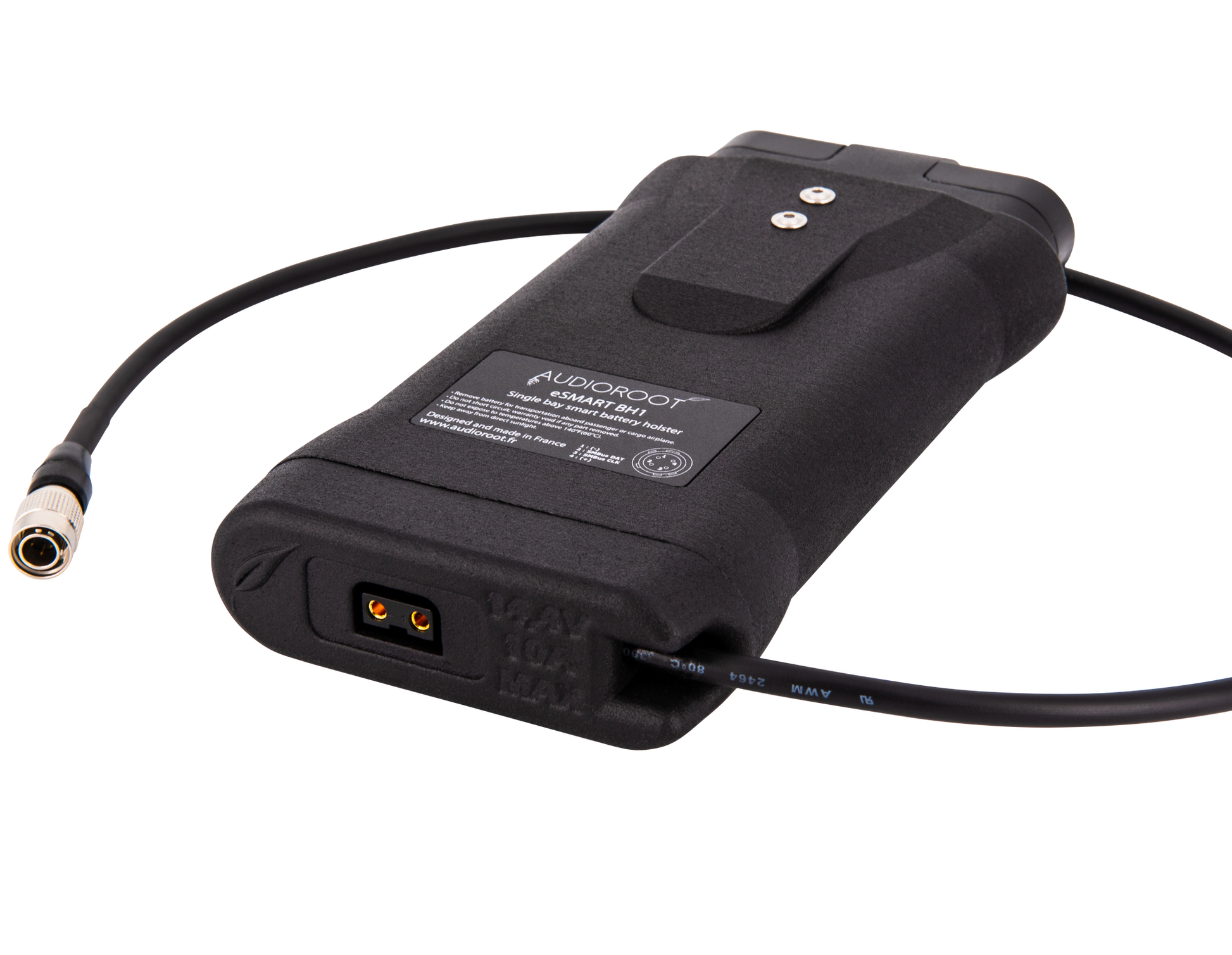 Audioroot eSMART BH1 D-TAP and output lead view