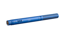 Schoeps CMIT 5 shotgun microphone, blue cylindrical body with side grille