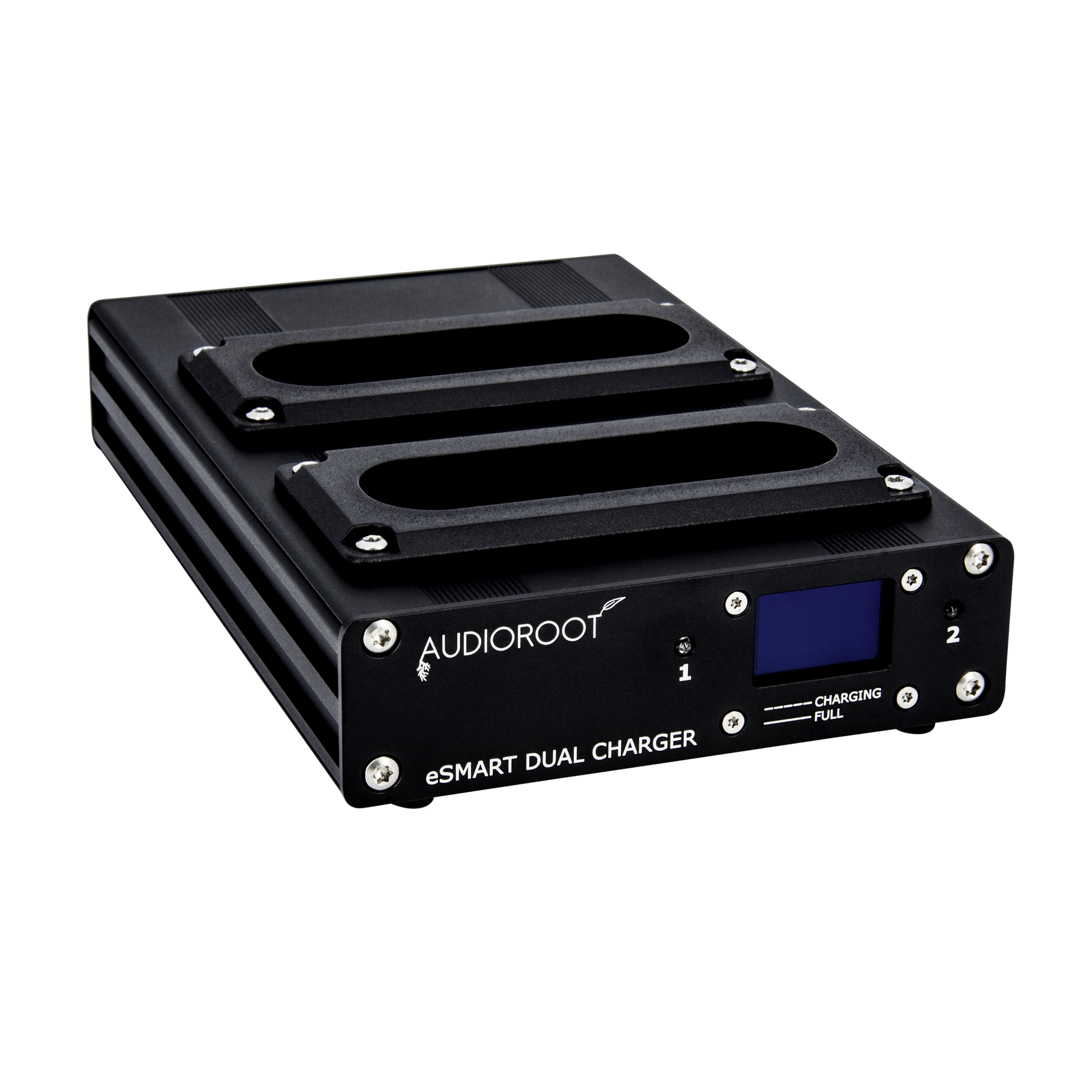 Audioroot eSMART DUAL two-bay smart battery charger