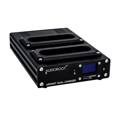 Audioroot eSMART DUAL two-bay smart battery charger