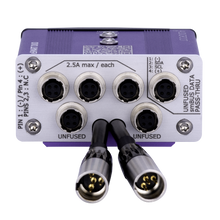 Audioroot eSMART DUO rear input and output connections