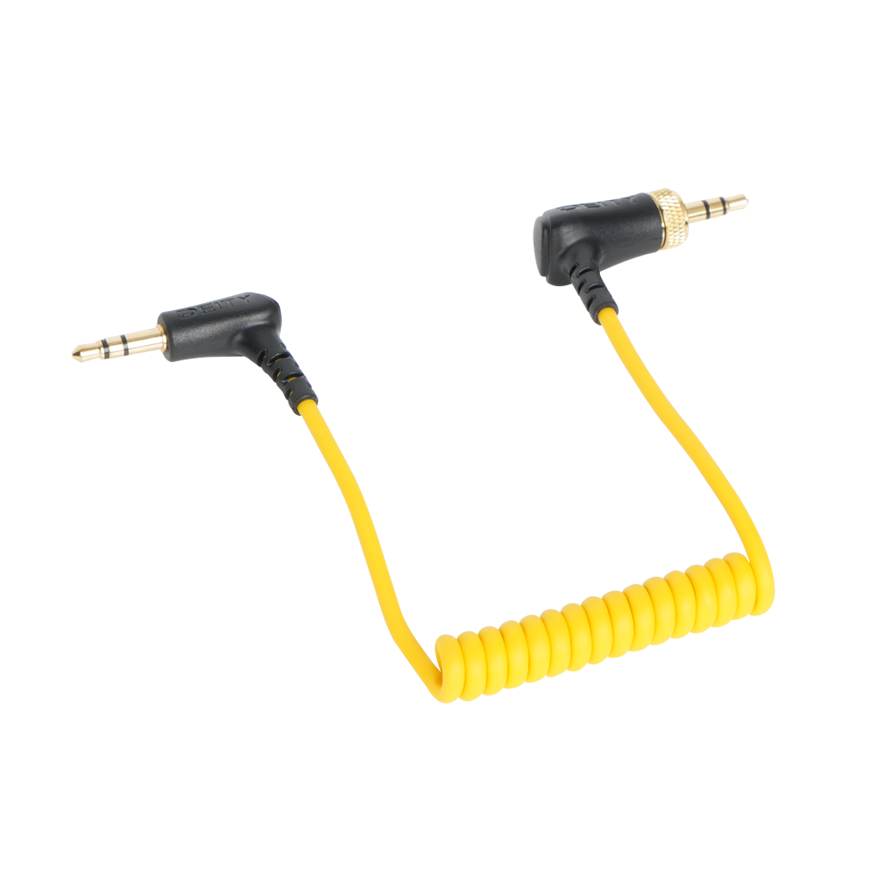 C12 Locking 3.5mm TRS to TRS Timecode Cable