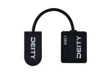 DEITY battery charger adapters: USB plug and DC1 connector, black