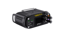 SEITY SPD-1 power distribution box with USB-C port, switch, and DC output knobs