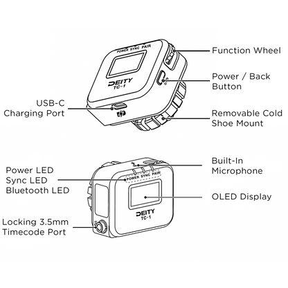 TC-1 Wireless Timecode Generator
