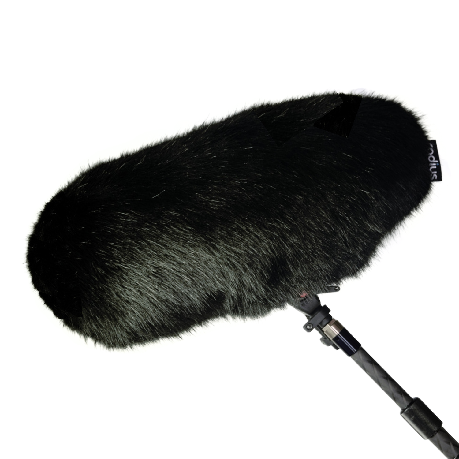 Radius Fur Windcovers for Rycote Windshield Blimps - Cyclone Medium / Black