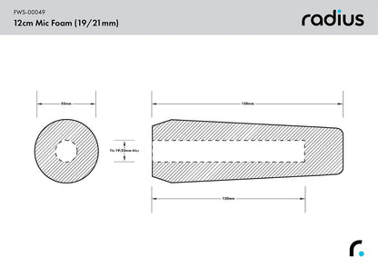 12cm Shotgun Mic Foam (19/22)