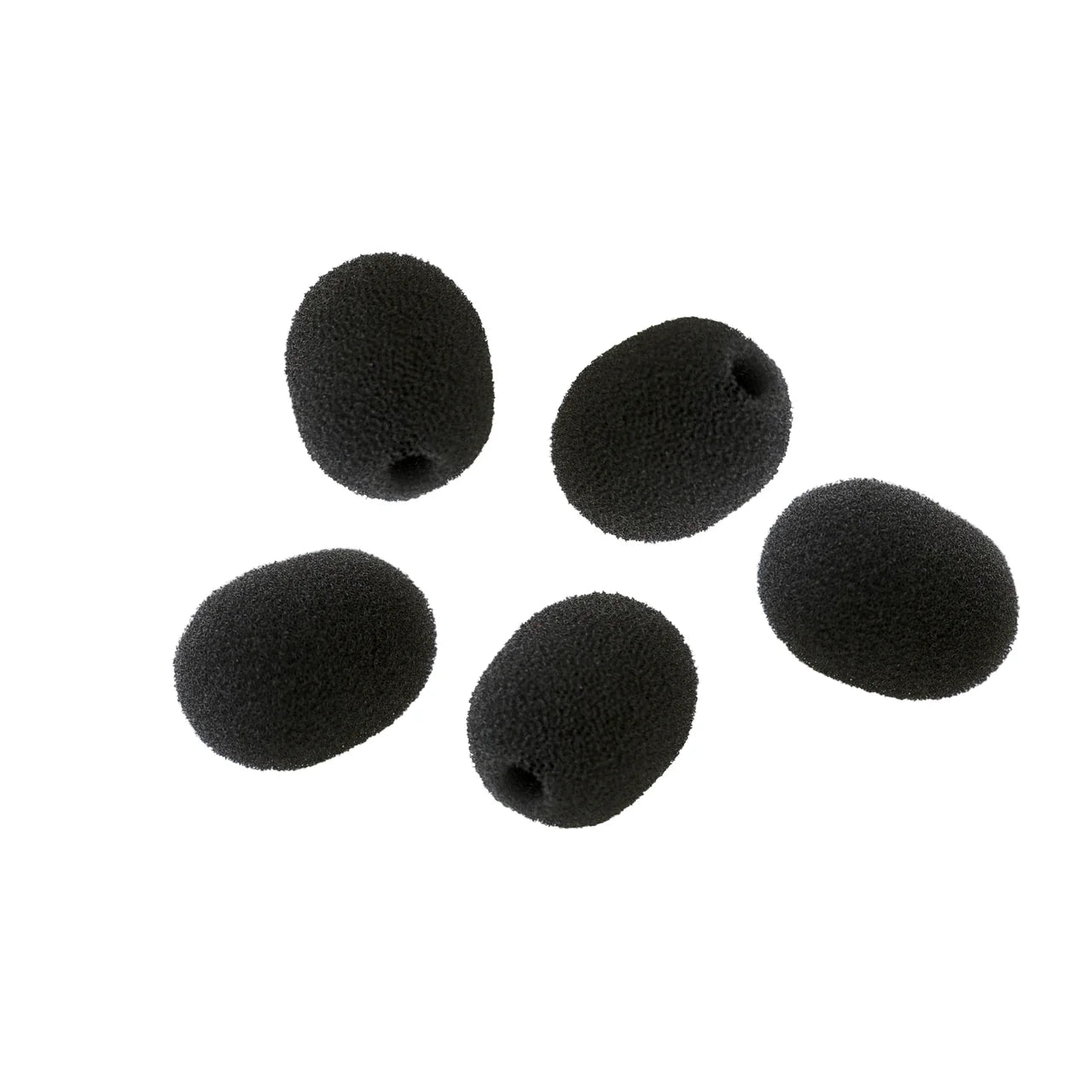 Lavalier Mic Foams - Black (5 Pack)