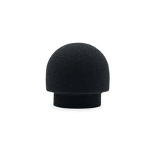 Black mushroom foam cap with flat base, 5cm size