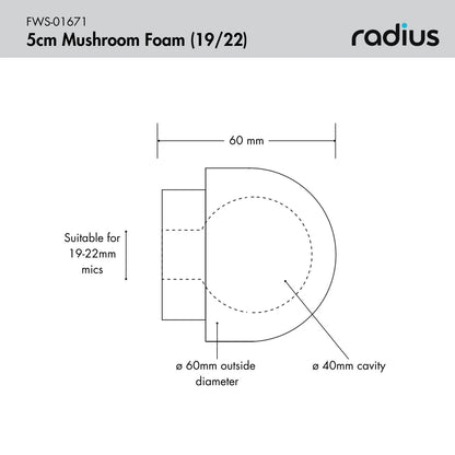 5cm Mushroom Foam (19/22)