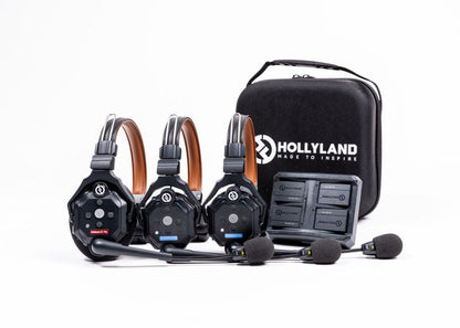 Hollyland Solidcom C1 Pro 3-person wireless intercom kit