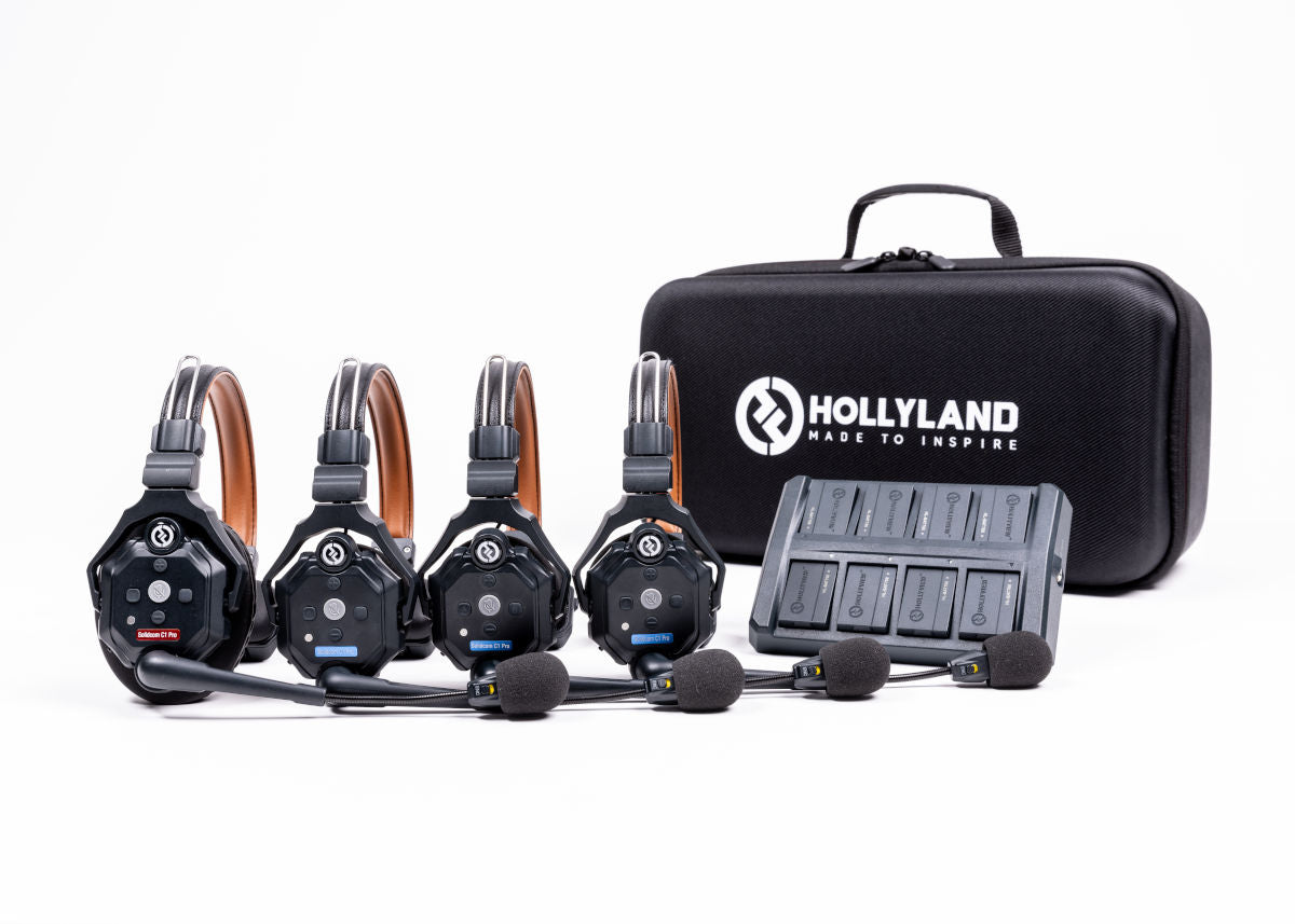 Hollyland Solidcom C1 Pro 4-person wireless intercom kit