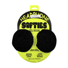 Garfield Headphone Softies black plush ear covers with strap