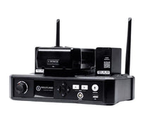 Black Hollyland Solidcom C1 Pro hub base with two antennas and front control panel