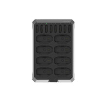 Hollyland Solidcom M1 Pro charging base front with eight beltpack battery slots