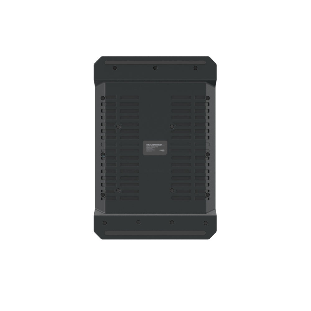 Hollyland Solidcom M1 Pro charging base back panel with vented heat sink