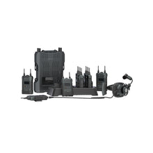 Wireless intercom kit with base station, multiple beltpacks, antennas and headset