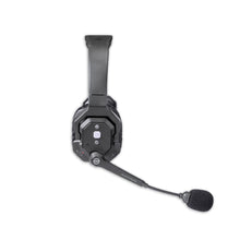 Hollyland Solidcom SE Pro wireless headset with boom mic and top headband clip