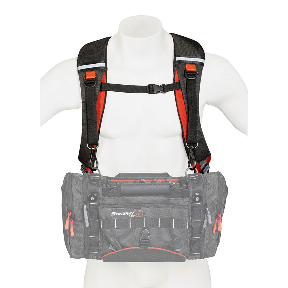 Stingray BackPack X with mixer bag harness deployed for location sound work