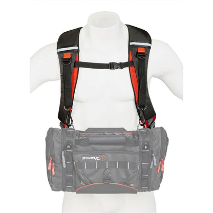 Stingray BackPack X with mixer bag harness deployed for location sound work
