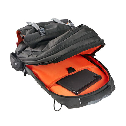 Stingray BackPack X showing padded back panel and integrated carrying harness