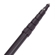 K-Tek boom pole grip section with textured mesh rings and locking joints