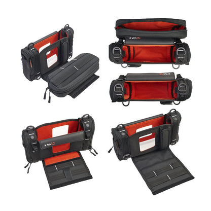 Stingray MixPro mixer bag showing side access and adjustable kickstand