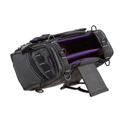 Stingray Small-X Purple mixer bag showing limited-edition purple interior