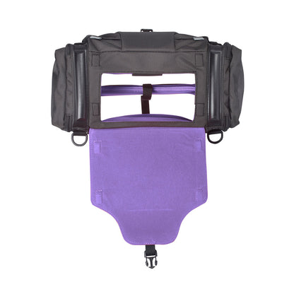 Stingray Small-X Purple mixer recorder bag with removable kickstand