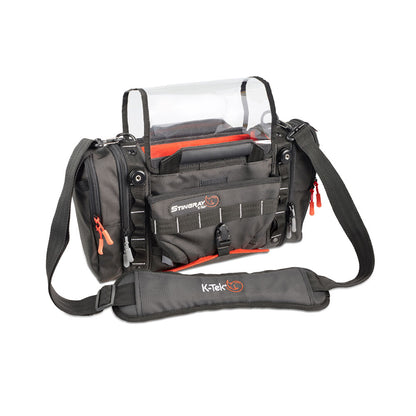 K-Tek Stingray Junior-X audio mixer recorder bag with orange interior