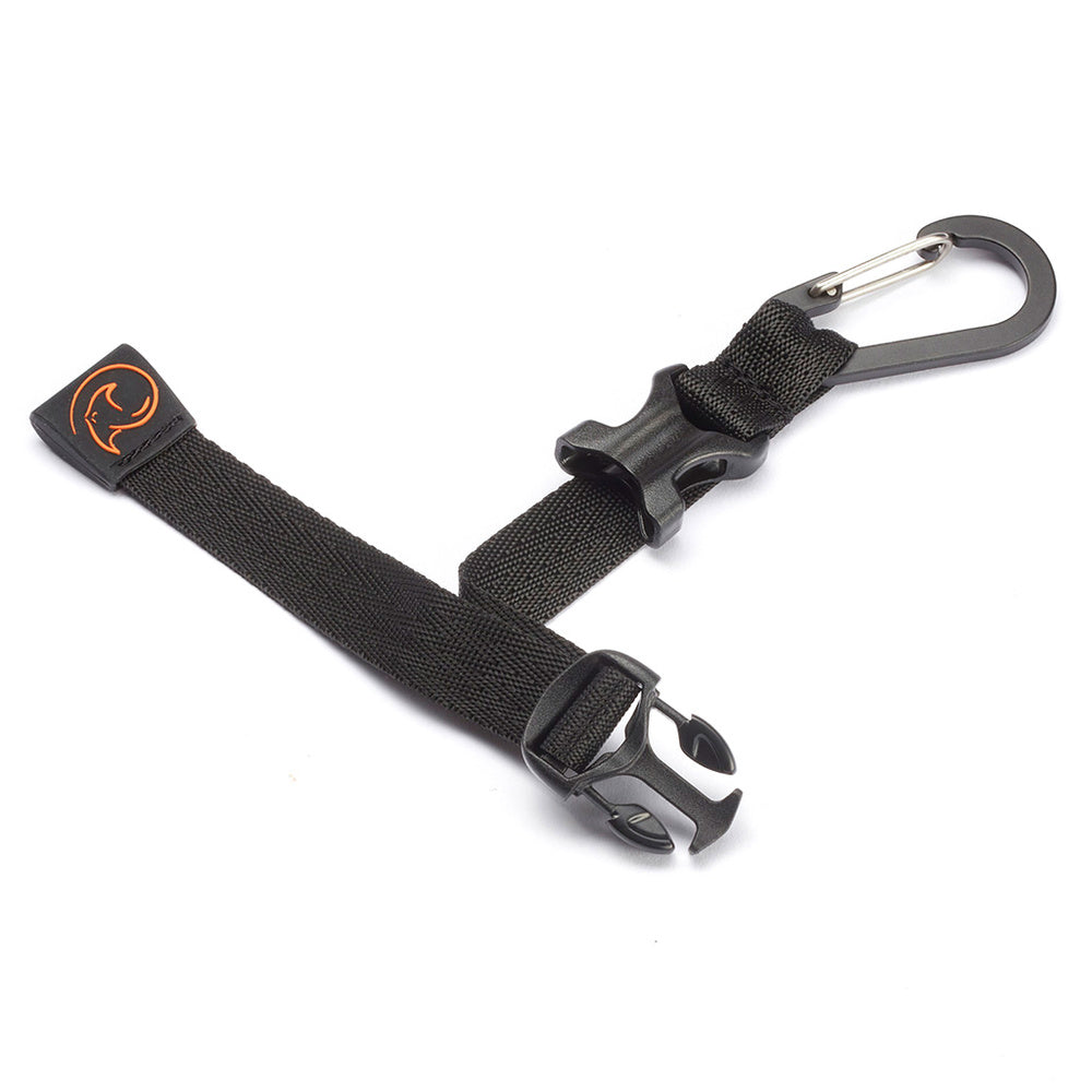 Stingray Cable Hangers with Buckle – Black – Set of 2