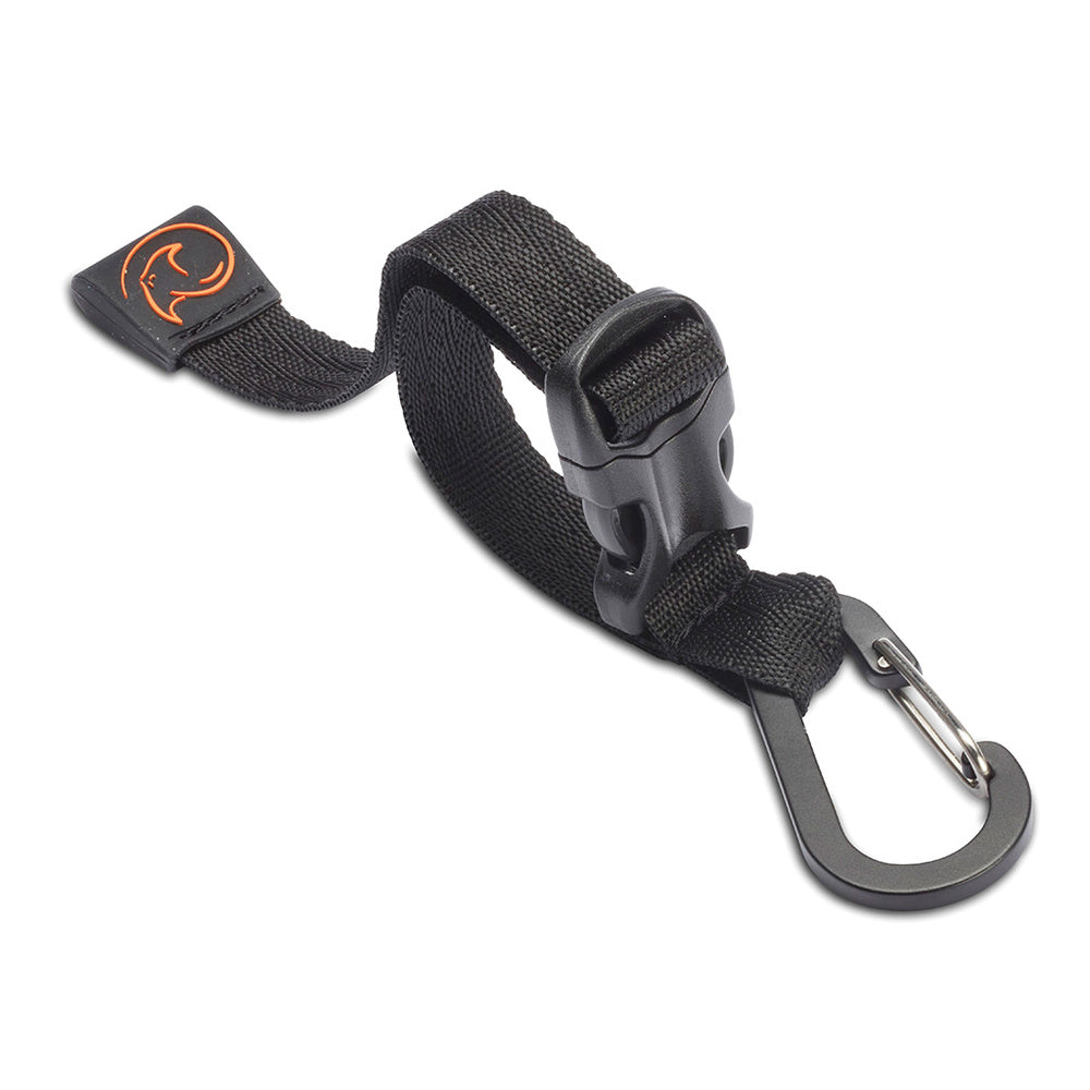 Stingray Cable Hangers with Buckle – Black – Set of 2