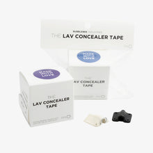 Lav concealer tape set (120 pcs) with box and small tape pieces